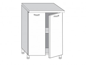 2.60.2 Шкаф-стол на 600мм с 2-мя дверцами в Ивделе - ivdel.magazinmebel.ru | фото