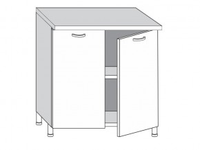 2.80.2 Шкаф-стол на 800мм с 2-мя дверцами в Ивделе - ivdel.magazinmebel.ru | фото