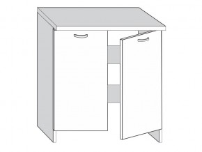 9.700.716 Шкаф-стол МДФ для стиральной машины  на 700 (ПВХ) в Ивделе - ivdel.magazinmebel.ru | фото