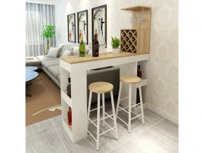 Барный стол №11 Белый-Сонома в Ивделе - ivdel.magazinmebel.ru | фото
