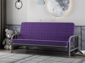 Диван-кровать Мадлен 4 Серый-Фиолетовый в Ивделе - ivdel.magazinmebel.ru | фото