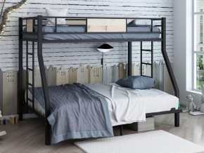 Двухъярусная кровать Гранада 140 черный в Ивделе - ivdel.magazinmebel.ru | фото