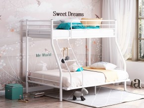 Двухъярусная кровать Гранада-2 140 белая в Ивделе - ivdel.magazinmebel.ru | фото