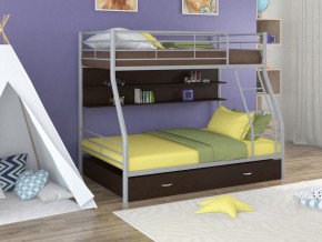 Двухъярусная кровать Гранада 2 ПЯ Серая в Ивделе - ivdel.magazinmebel.ru | фото