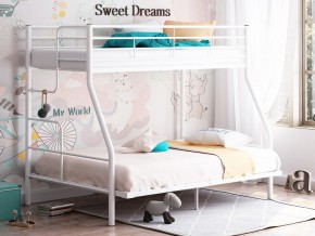 Двухъярусная кровать Гранада-3 140 белый в Ивделе - ivdel.magazinmebel.ru | фото