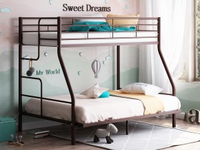Двухъярусная кровать Гранада-3 140 коричневый в Ивделе - ivdel.magazinmebel.ru | фото