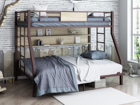 Двухъярусная кровать Гранада П 140 коричневый в Ивделе - ivdel.magazinmebel.ru | фото
