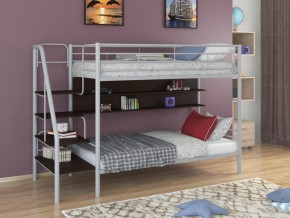 Двухъярусная кровать Толедо П Серый-Венге в Ивделе - ivdel.magazinmebel.ru | фото