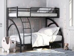 Двухъярусная кровать Виньола 2 Черная в Ивделе - ivdel.magazinmebel.ru | фото
