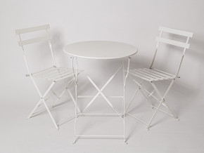 Комплект садовой мебели OTS-001 R Белый в Ивделе - ivdel.magazinmebel.ru | фото