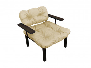 Кресло Дачное бежевая подушка в Ивделе - ivdel.magazinmebel.ru | фото - изображение 1