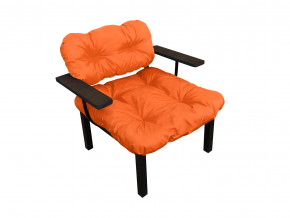 Кресло Дачное оранжевая подушка в Ивделе - ivdel.magazinmebel.ru | фото