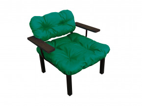 Кресло Дачное зелёная подушка в Ивделе - ivdel.magazinmebel.ru | фото
