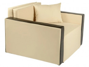 Кресло-кровать Милена с подлокотниками рогожка cream в Ивделе - ivdel.magazinmebel.ru | фото