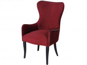 Кресло Лари цвет бордо опоры венге в Ивделе - ivdel.magazinmebel.ru | фото