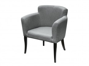 Кресло Неаполь ткань Китон серый-опоры венге в Ивделе - ivdel.magazinmebel.ru | фото
