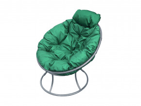 Кресло Папасан мини без ротанга зелёная подушка в Ивделе - ivdel.magazinmebel.ru | фото