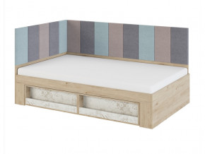 Кровать 1,2 с мягкими элементами 1,2 и 2,0 Алиса мод.2.3 в Ивделе - ivdel.magazinmebel.ru | фото