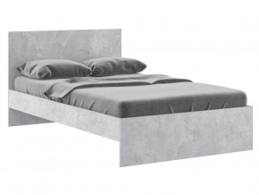 Кровать 1200 Осло модуль М12 с настилом Лайт цемент светлый в Ивделе - ivdel.magazinmebel.ru | фото - изображение 1