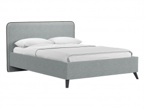 Кровать 140 Миа Купер 18 серый в Ивделе - ivdel.magazinmebel.ru | фото - изображение 1