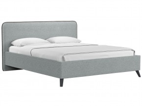 Кровать 160 Миа Купер 18 серый в Ивделе - ivdel.magazinmebel.ru | фото