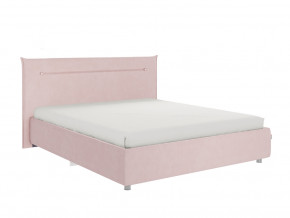Кровать Альба 1600 велюр нежно-розовый в Ивделе - ivdel.magazinmebel.ru | фото