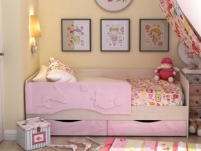 Кровать детская Алиса КР 812 розовая 1600 в Ивделе - ivdel.magazinmebel.ru | фото