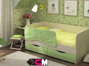 Кровать детская Алиса КР 812 зеленая 1600 в Ивделе - ivdel.magazinmebel.ru | фото