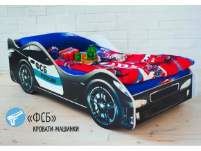 Кровать детская машина ФСБ в Ивделе - ivdel.magazinmebel.ru | фото