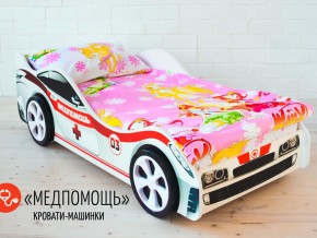 Кровать детская машина Медпомощь в Ивделе - ivdel.magazinmebel.ru | фото - изображение 2
