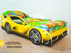 Кровать детская машинка Феррари в Ивделе - ivdel.magazinmebel.ru | фото