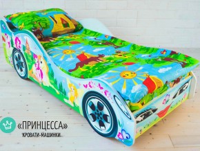 Кровать детская машинка Принцесса в Ивделе - ivdel.magazinmebel.ru | фото