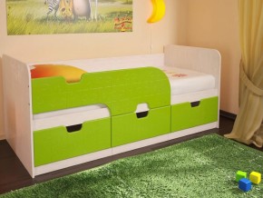 Кровать детская Минима лайм в Ивделе - ivdel.magazinmebel.ru | фото - изображение 1