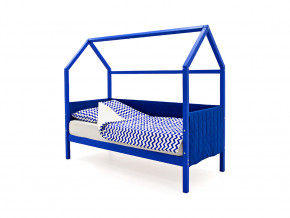 Кровать-домик мягкий Svogen синий в Ивделе - ivdel.magazinmebel.ru | фото - изображение 1