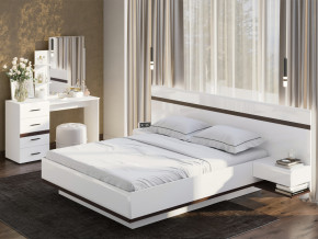 Кровать двойная Соло 1600 Белый в Ивделе - ivdel.magazinmebel.ru | фото - изображение 2