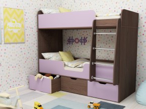 Кровать двухъярусная Малыш двойняшка бодега-ирис в Ивделе - ivdel.magazinmebel.ru | фото