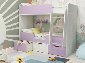 Кровать двухъярусная Малыш двойняшка винтерберг-ирис в Ивделе - ivdel.magazinmebel.ru | фото