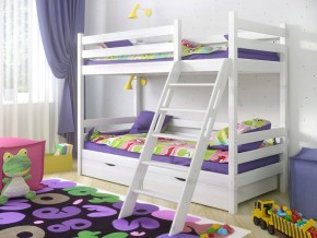 Кровать двухъярусная Сонечка с ящиками и лестницей в Ивделе - ivdel.magazinmebel.ru | фото