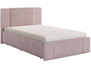 Кровать Хлоя 1200 велюр нежно-розовый в Ивделе - ivdel.magazinmebel.ru | фото