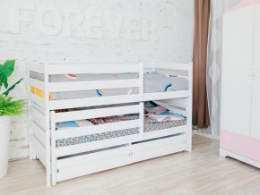 Кровать из массива с выдвижным спальным местом Матрешка Эко в Ивделе - ivdel.magazinmebel.ru | фото