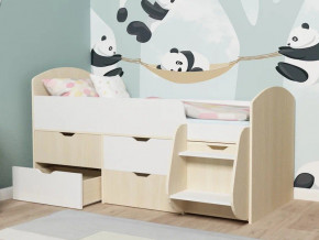 Кровать Малыш-7 Дуб-Белое дерево в Ивделе - ivdel.magazinmebel.ru | фото - изображение 3
