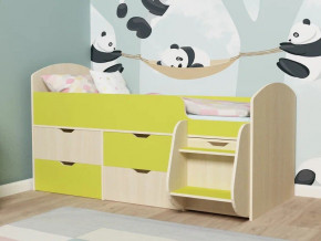 Кровать Малыш-7 Дуб-лайм в Ивделе - ivdel.magazinmebel.ru | фото