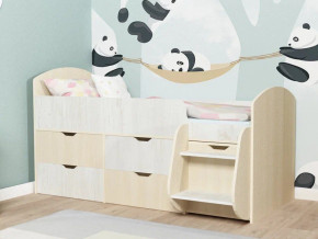Кровать Малыш-7 Дуб-Винтерберг в Ивделе - ivdel.magazinmebel.ru | фото