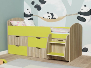 Кровать Малыш-7 Ясень-лайм в Ивделе - ivdel.magazinmebel.ru | фото