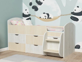 Кровать Малыш-7 Винтербер-Дуб в Ивделе - ivdel.magazinmebel.ru | фото