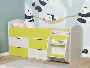 Кровать Малыш-7 Винтербер-Лайм в Ивделе - ivdel.magazinmebel.ru | фото - изображение 1