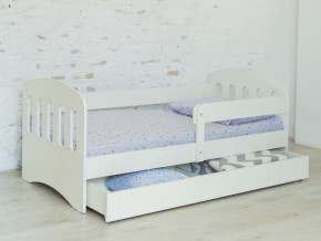 Кровать Малыш с ящиком белая в Ивделе - ivdel.magazinmebel.ru | фото