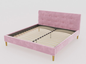 Кровать Пайли 1800 розовый в Ивделе - ivdel.magazinmebel.ru | фото