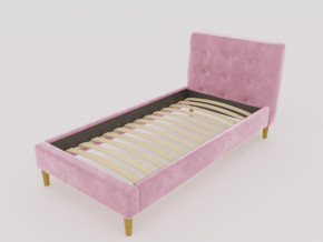 Кровать Пайли 900 розовый в Ивделе - ivdel.magazinmebel.ru | фото