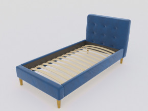 Кровать Пайли 900 синий в Ивделе - ivdel.magazinmebel.ru | фото